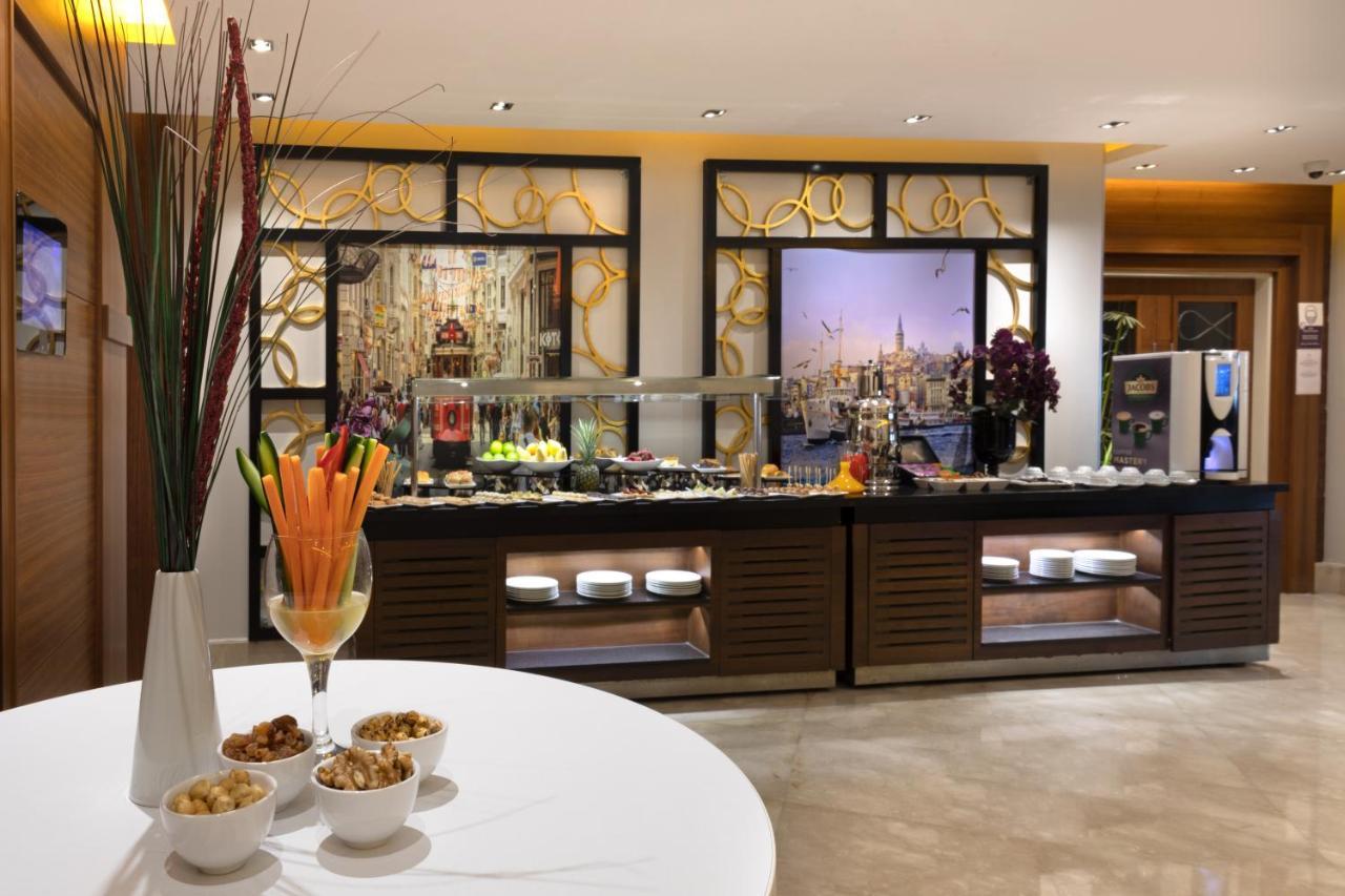 Mercure Istanbul Bomonti Exterior photo A buffet at a hotel